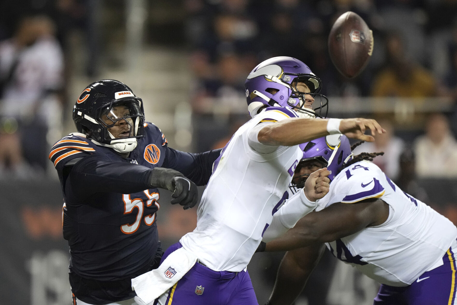 APTOPIX Vikings Bears Football